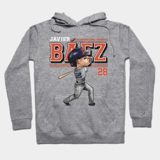 Javier Baez Detroit Cartoon Hoodie